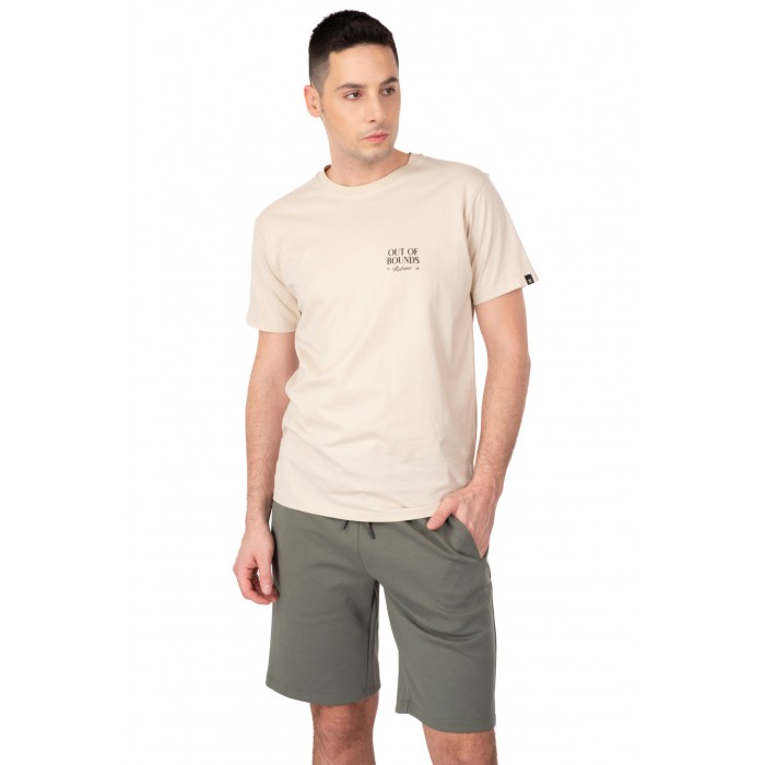 Βερμούδα Rebase 241-RMS-601 Khaki  Βερμούδες