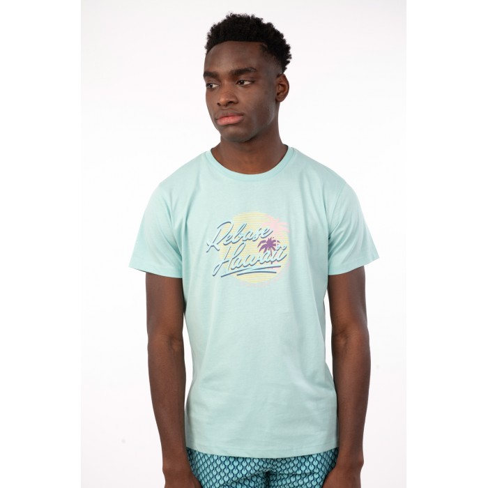 Μπλούζα Rebase 241-RTS-262 Aqua T-Shirt