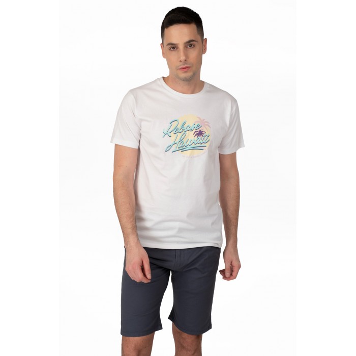 Μπλούζα Rebase 241-RTS-262 White T-Shirt