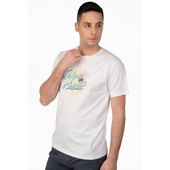 Μπλούζα Rebase 241-RTS-262 White T-Shirt