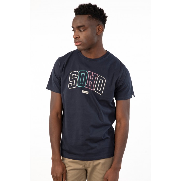 Μπλούζα Rebase 241-RTS-263 Navy T-Shirt