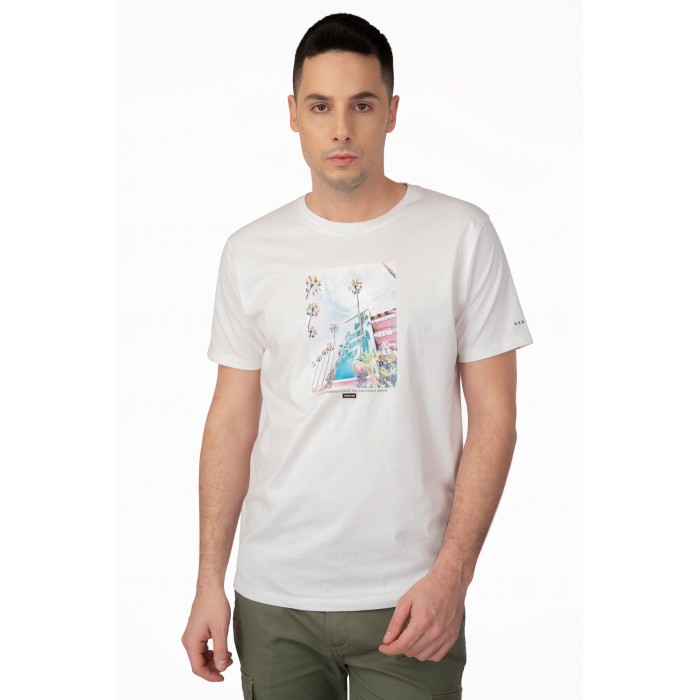 Μπλούζα Rebase 241-RTS-264 White T-Shirt