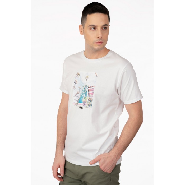 Μπλούζα Rebase 241-RTS-264 White T-Shirt