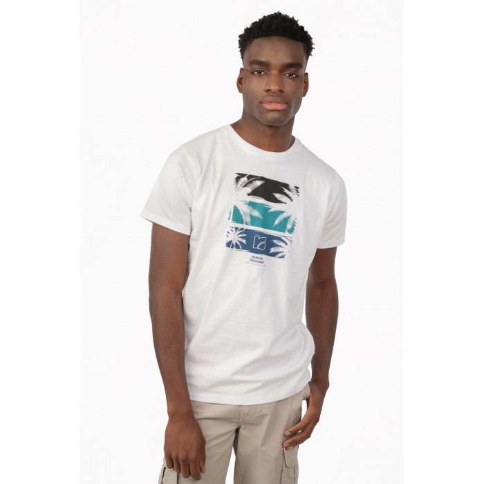 Μπλούζα Rebase 241-RTS-269 White T-Shirt