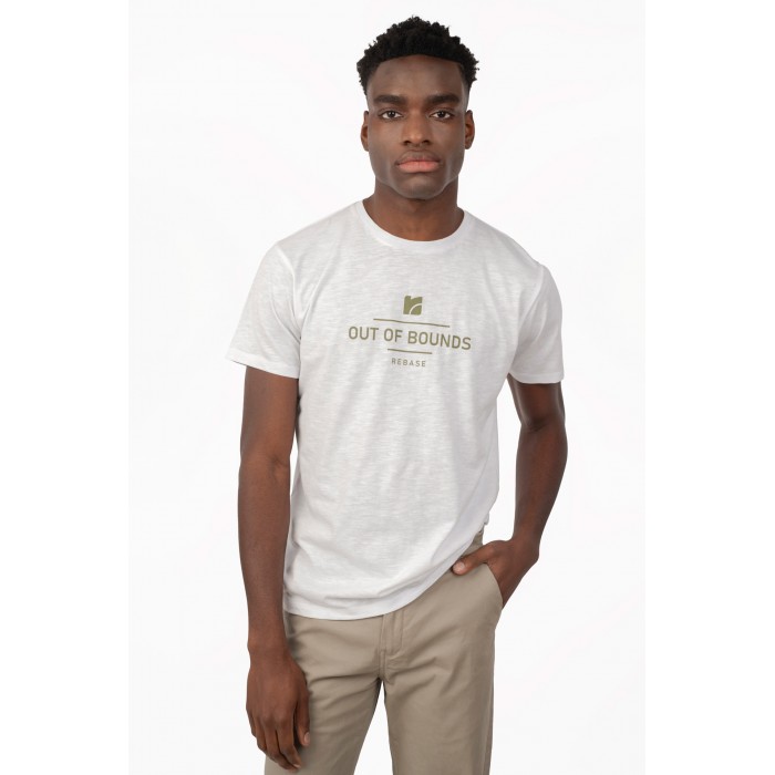 Μπλούζα Rebase 241-RTS-281 White T-Shirt