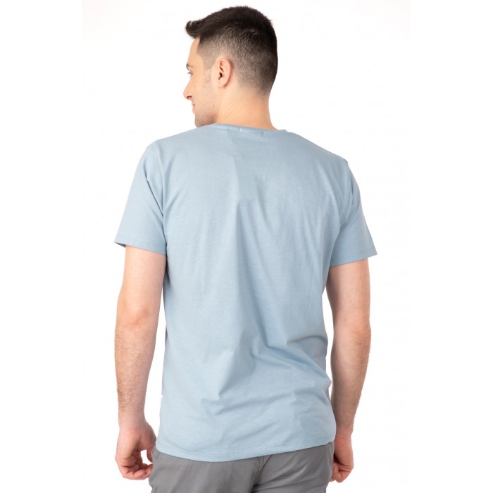 Μπλούζα Rebase 241-RTS-269 Dusty Ciel T-Shirt