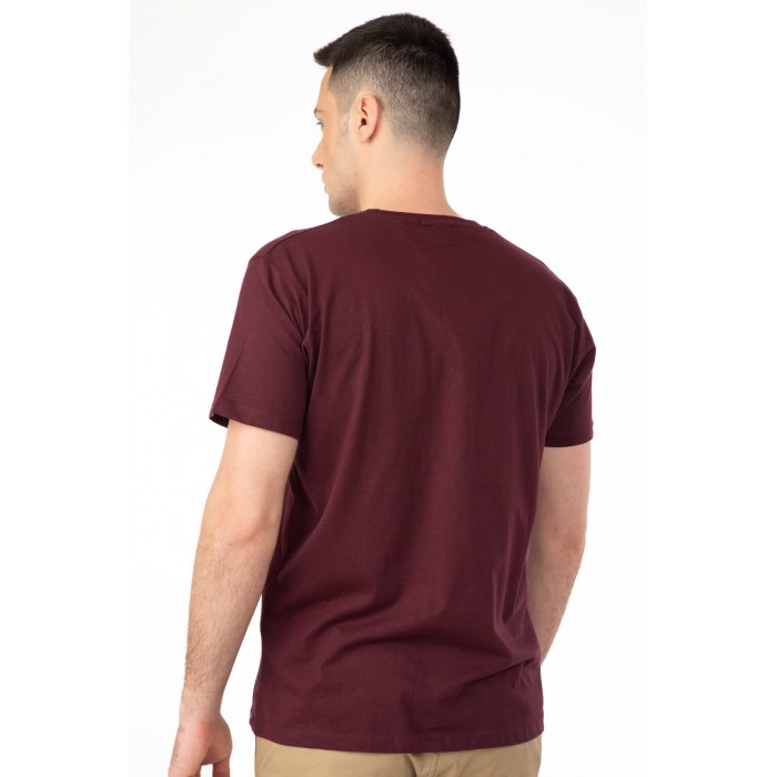 Μπλούζα Rebase 241-RTS-270 Aubergine T-Shirt